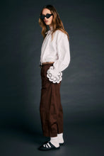 Load image into Gallery viewer, KAREN WALKER MAVERICK PANTS CHOCOLATE
