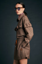 Load image into Gallery viewer, KAREN WALKER SCHOLAR SKIRT MERLOT MULTI
