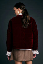 Load image into Gallery viewer, KAREN WALKER ASHFORD JACKET MERLOT
