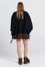 Load image into Gallery viewer, KAREN WALKER FRATERNITY SWEATSHIRT BLACK
