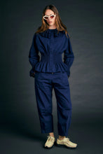 Load image into Gallery viewer, KAREN WALKER MAVERICK PANT NAVY
