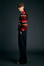 Load image into Gallery viewer, KAREN WALKER PIN TUCK TRACK PANTS BLACK
