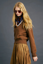 Load image into Gallery viewer, KAREN WALKER  COLETTE SWEATER TAN
