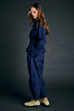 Load image into Gallery viewer, KAREN WALKER MAVERICK PANT NAVY
