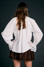Load image into Gallery viewer, KAREN WALKER IVY BLOUSE WHITE
