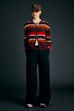 Load image into Gallery viewer, KAREN WALKER PIN TUCK TRACK PANTS BLACK
