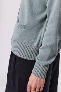 MARLOW SOHO CARDIGAN SAGE FOG