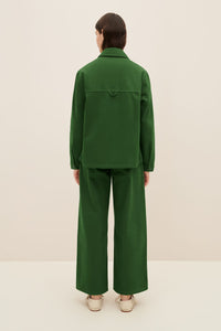 KOWTOW FELIX JACKET GREEN DENIM