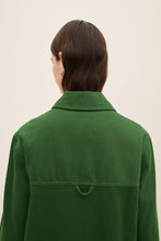 Load image into Gallery viewer, KOWTOW FELIX JACKET GREEN DENIM
