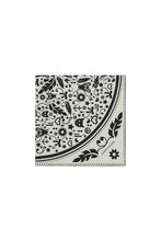 Load image into Gallery viewer, KAREN WALKER FILIGREE CLASSIC SCARF CREAM/BLACK
