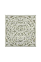 Load image into Gallery viewer, KAREN WALKER FILIGREE CLASSIC SCARF CREAM/OLIVE
