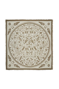 KAREN WALKER FILIGREE MODAL TWILL SCARF