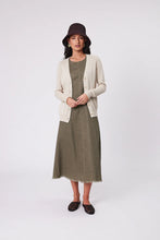 Load image into Gallery viewer, MARLOW FLORENCE LINEN DRESS KELP
