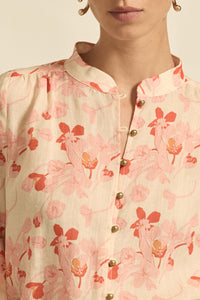ZOE KRATZMANN FLUCTUATE TOP CHERRY TULIP