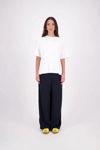 NES PIPED GIN PANTS INK/WHITE