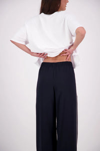 NES PIPED GIN PANTS INK/WHITE