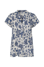 Load image into Gallery viewer, LOLLYS LAUNDRY HEATHER TOP BLUE
