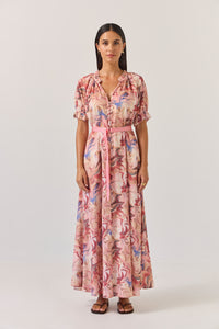 TUESDAY HEIDI DRESS WHIRLPOOL