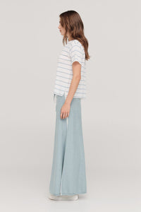 TAYLOR COMPLACENT SKIRT MIST/IVORY