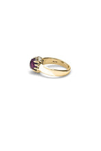 Load image into Gallery viewer, STOLEN GIRLFRIENDS CLUB GOLD BABY CLAW RING AMETHYST
