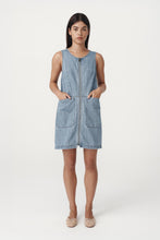 Load image into Gallery viewer, ROWIE VY ZIP MINI DRESS
