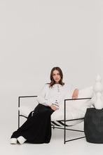 Load image into Gallery viewer, TAYLOR COMPLACEMENT SKIRT BLACK/IVORY
