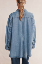 Load image into Gallery viewer, MARLE JORDY SHIRT LIGHT WASH

