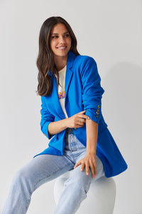 TUESDAY KING BLAZER ELECTRIC BLUE