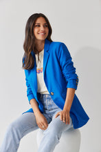 Load image into Gallery viewer, TUESDAY KING BLAZER ELECTRIC BLUE
