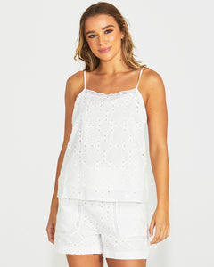 SASS KIRBY CAMI IVORY