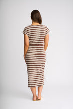 Load image into Gallery viewer, KNEWE PARKER DRESS CHOCOLATE/ECRU
