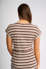 Load image into Gallery viewer, KNEWE PARKER DRESS CHOCOLATE/ECRU
