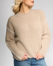 Load image into Gallery viewer, KNEWE LENNOX SWEATER OAT/WINTER WHITE
