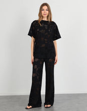 Load image into Gallery viewer, STORM LACE PANT BLACK
