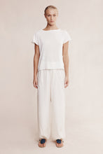 Load image into Gallery viewer, MARLE LILL KNIT TEE IVORY
