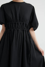 Load image into Gallery viewer, KOWTOW LONG CELESTE DRESS BLACK
