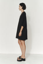 Load image into Gallery viewer, MARLE LUNIE DRESS BLACK
