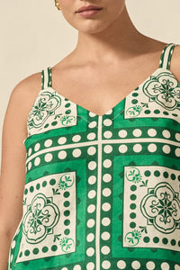 ZOE KRATZMANN MEMO TOP PARROT SCARF