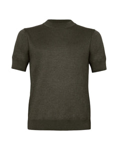 STORM MERINO CLASSIC TEE ARMY GREEN
