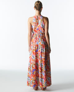 FATE + BECKER MIDSUMMER HALTER MAXI DRESS