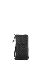 Load image into Gallery viewer, KAREN WALKER MONOGRAM PHONE WALLET BLACK
