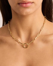 Load image into Gallery viewer, GOLD WITH LOVE ANNEX LINK NECKLACE
