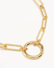 Load image into Gallery viewer, GOLD WITH LOVE ANNEX LINK NECKLACE
