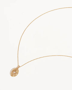 BY CHARLOTTE GOLD LOVE YOU TO THE MOON AND BACK NECKLACE