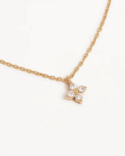 Load image into Gallery viewer, `BY CHARLOTTE GOLD CRYSTAL BLOOM NECKLACE
