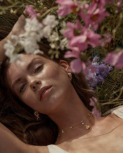BY CHARLOTTE GOLD NO RAIN,NO FLOWERS CHOKER
