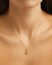 Load image into Gallery viewer, BY CHARLOTTE BIRTH FLOWER NECKLACE - VIOLET FEBRUARY

