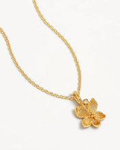 Load image into Gallery viewer, BY CHARLOTTE BIRTH FLOWER NECKLACE - VIOLET FEBRUARY
