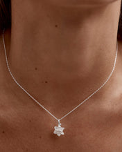 Load image into Gallery viewer, BY CHARLOTTE SILVER BIRTH FLOWER NECKLACE DAFFODIL MARCH
