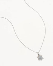 Load image into Gallery viewer, BY CHARLOTTE SILVER BIRTH FLOWER NECKLACE DAFFODIL MARCH
